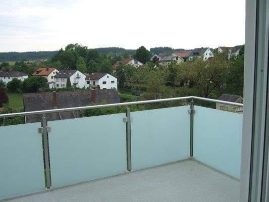 Aussicht vom Balkon