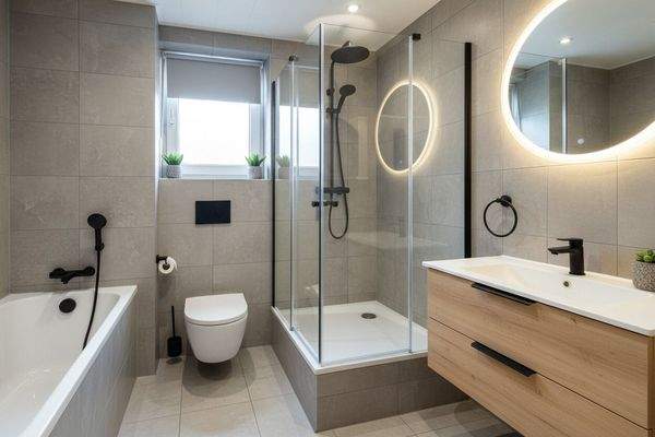 Bad Erdgeschoss illustriert