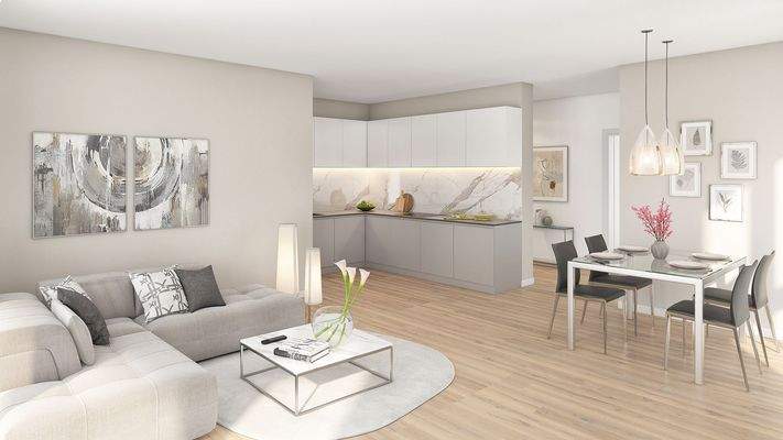 Illustration Wohnen-Kochen