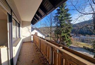 Geschützter Balkon