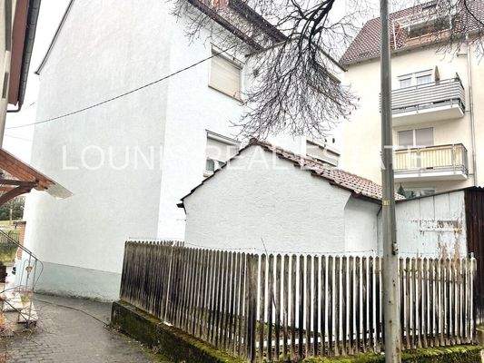 Hausansicht von hinten