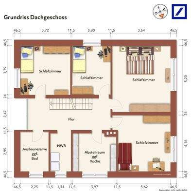 Grundriss Dachgeschoss
