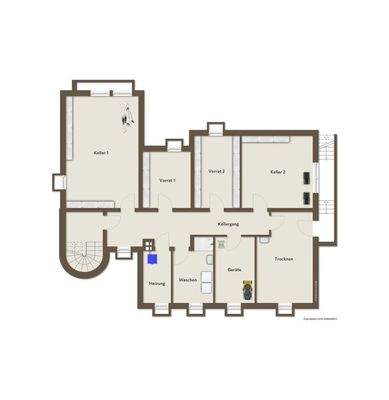 Grundriss  Kellergeschoss