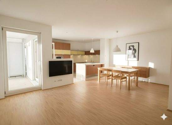 Wohnzimmer / Essbereich