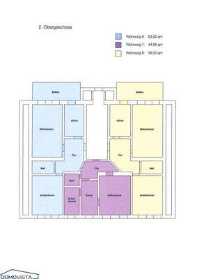 Grundriss 2.Obergeschoss