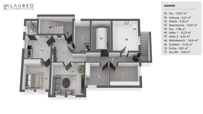 Grundriss Kellergeschoss