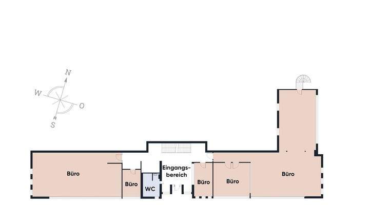 Grundriss ohne Maßstab - 1- Obergeschoss