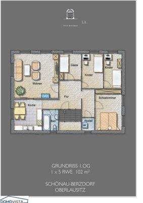 Grundrisse 1.Obergeschoss