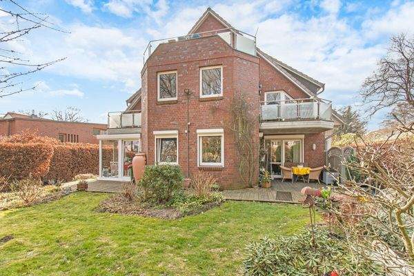 Erdgeschosswohnung mit großem eigenem Garten