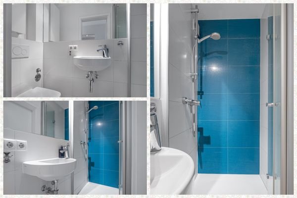 Gästebad mit Dusche