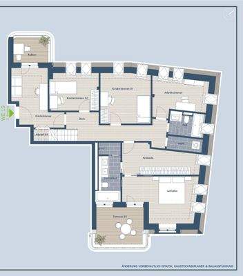 H24 WE 19 Grundriss 5. OG