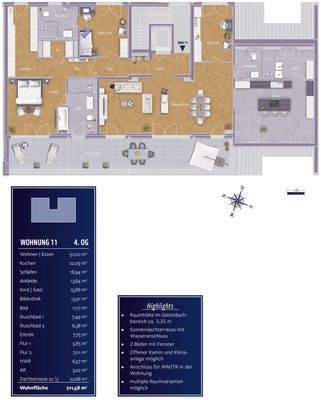 Haus 5 - WE 11-1 PH DG