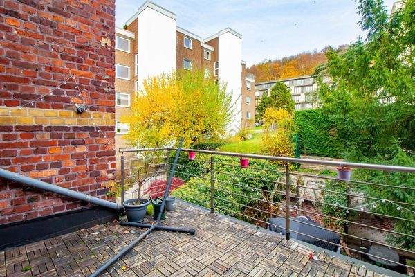 Balkon zur Terassenseite