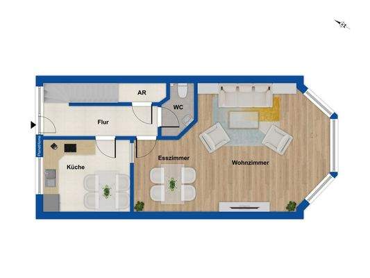 Grundriss Erdgeschoss