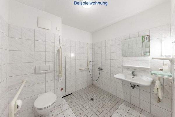 Beispielwohnung - Badezimmer