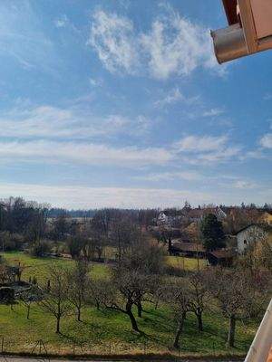 Blick auf kleinen Bach