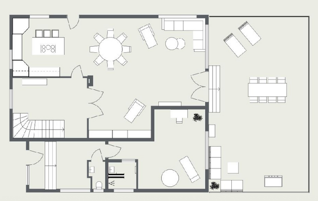 Grundriss Erdgeschoss