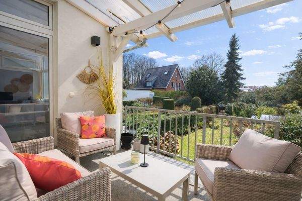 Überdachte Terrasse