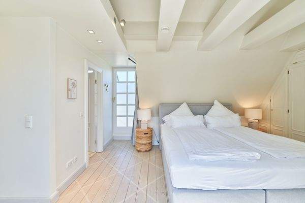 Schlafzimmer im Haus Luise