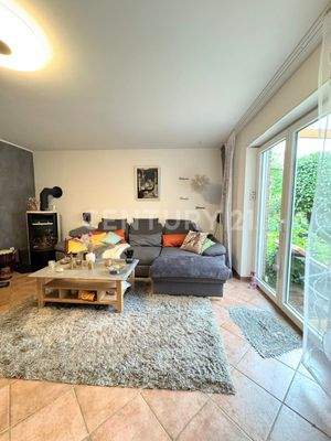 Wohnbereich mit Kamin