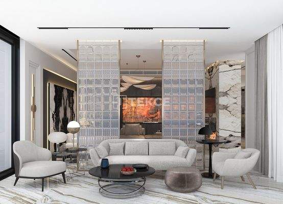 Chic Homes within Nature with Smart Home System in Alanya Antalya