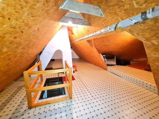 ZFH Dachboden gedämmt