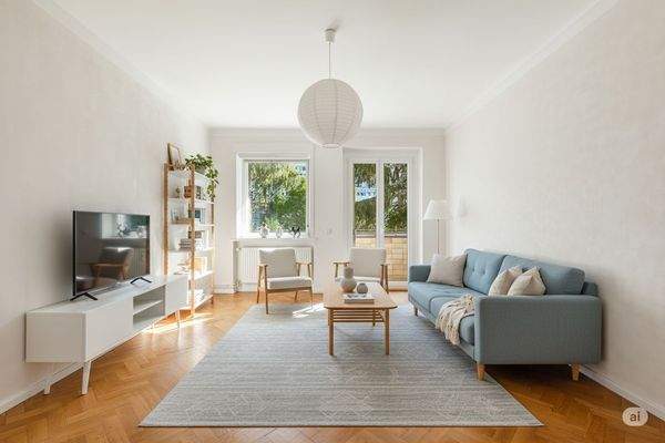 Wohnzimmer KI-Generiert