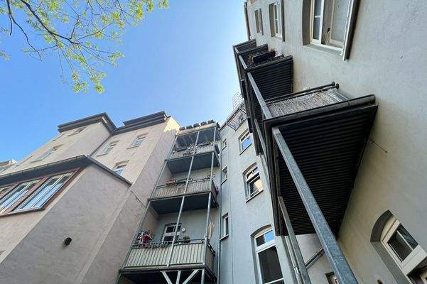 Hofansicht des Hauses