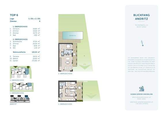 Verkaufsplan Reinerweg 21 - Top 6 - 7D