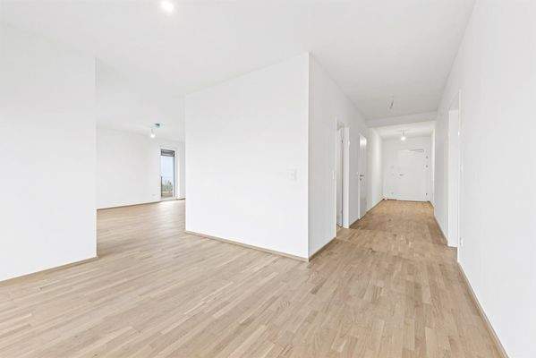 Flur, Essbereich, Wohnküche