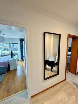 Blick in beide Schlafzimmer EG