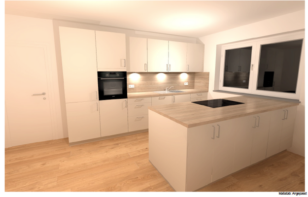 Visualisierung Küche, HEW2