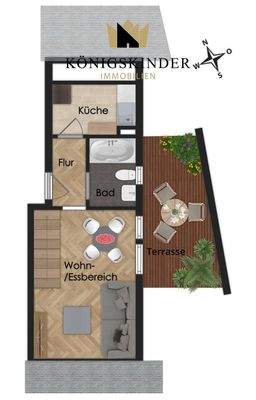 Grundriss 1. Dachgeschoss