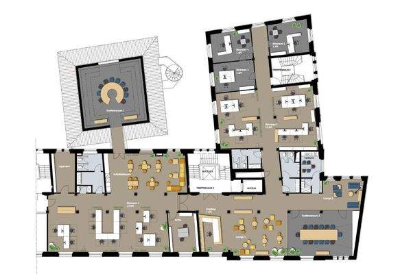 Grundriss 3 OG - Variante 2