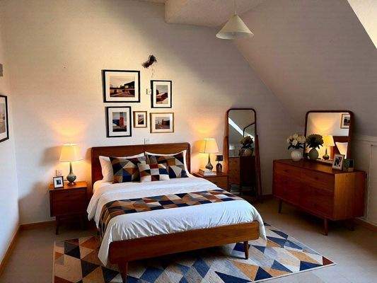 Dachgeschoss Schlafzimmer