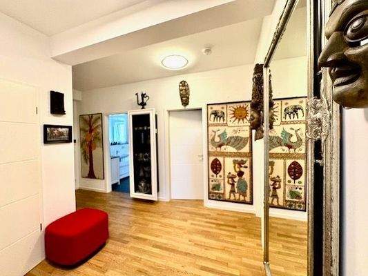 Flur, moderne Einrichtung