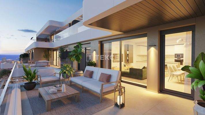 Chic Apartments in a Prime Area Near the Sea in Mijas