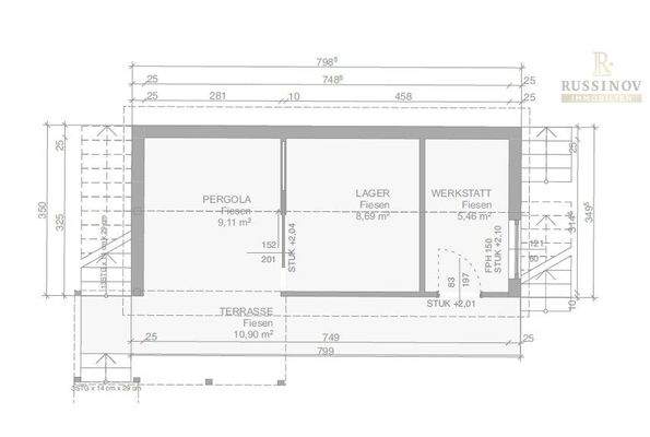 Grundriss Gartenhaus