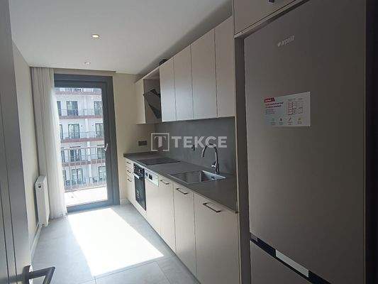 Spacious Flats at 950 Meters from Metro in Istanbul Kagithane