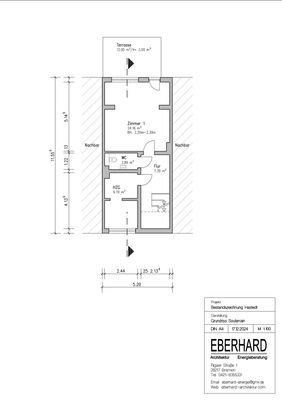 Grundriss Souterrain