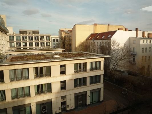 Ausblick in den Gartenhof