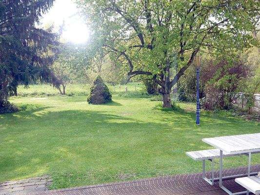 Blick von der Außenterrasse