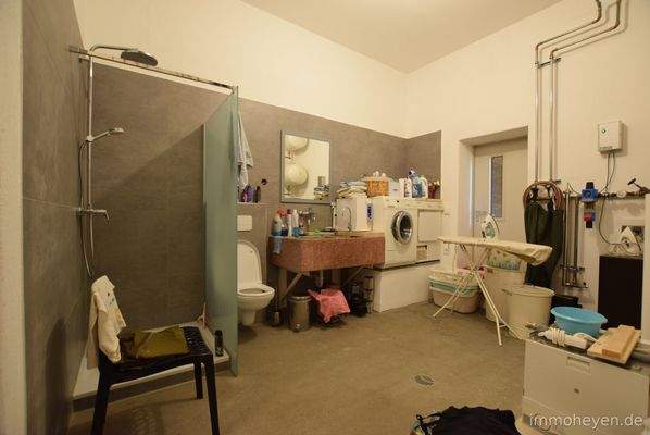 Waschküche im Erdgeschoss