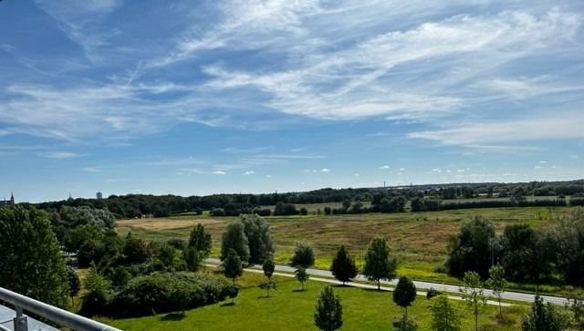 Blick vom Balkon