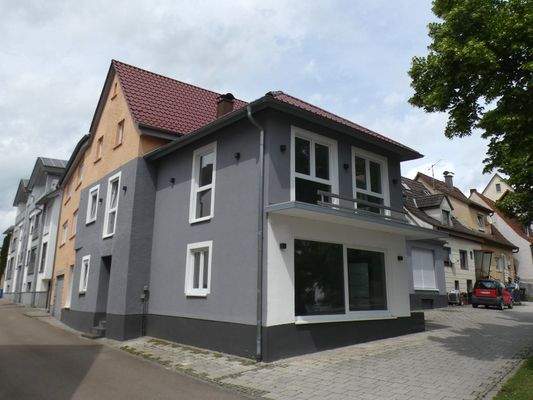 Ansicht Straße / Nebeneingang