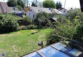 Blick vom Balkon