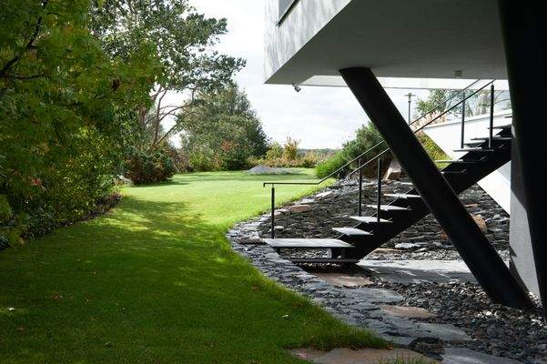 Aufgang zur Terrasse