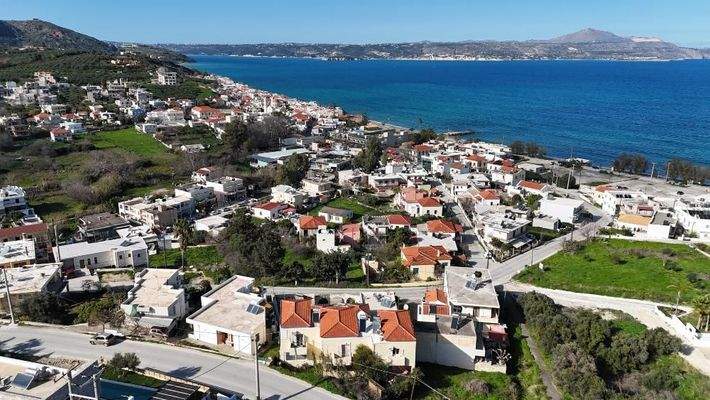 Kreta - 2-Zimmer-Apartment in Kalyves mit Pool- und Meerblick
