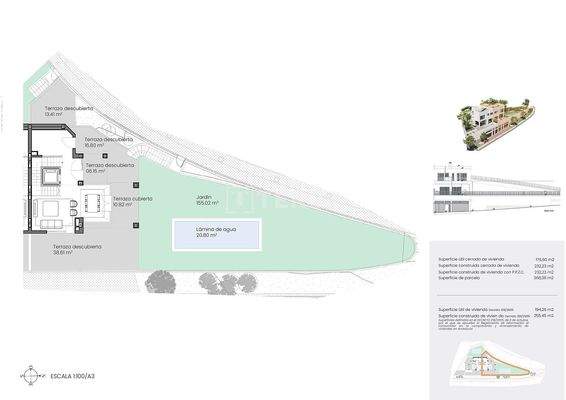 Semi-Detached Homes with Private Pool and Garden in Malaga