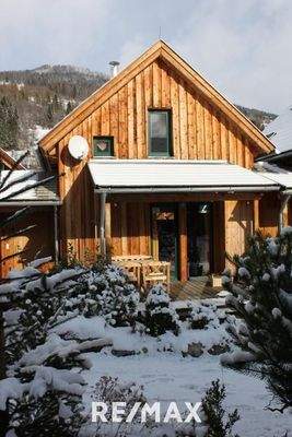 Haus Südseite Winter